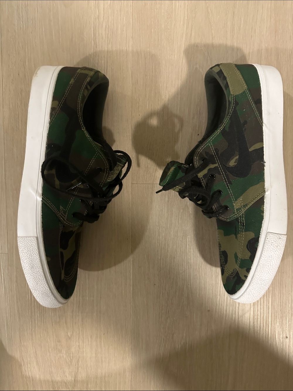 Men’s Camouflage Nike Janoski Skateboard Classic